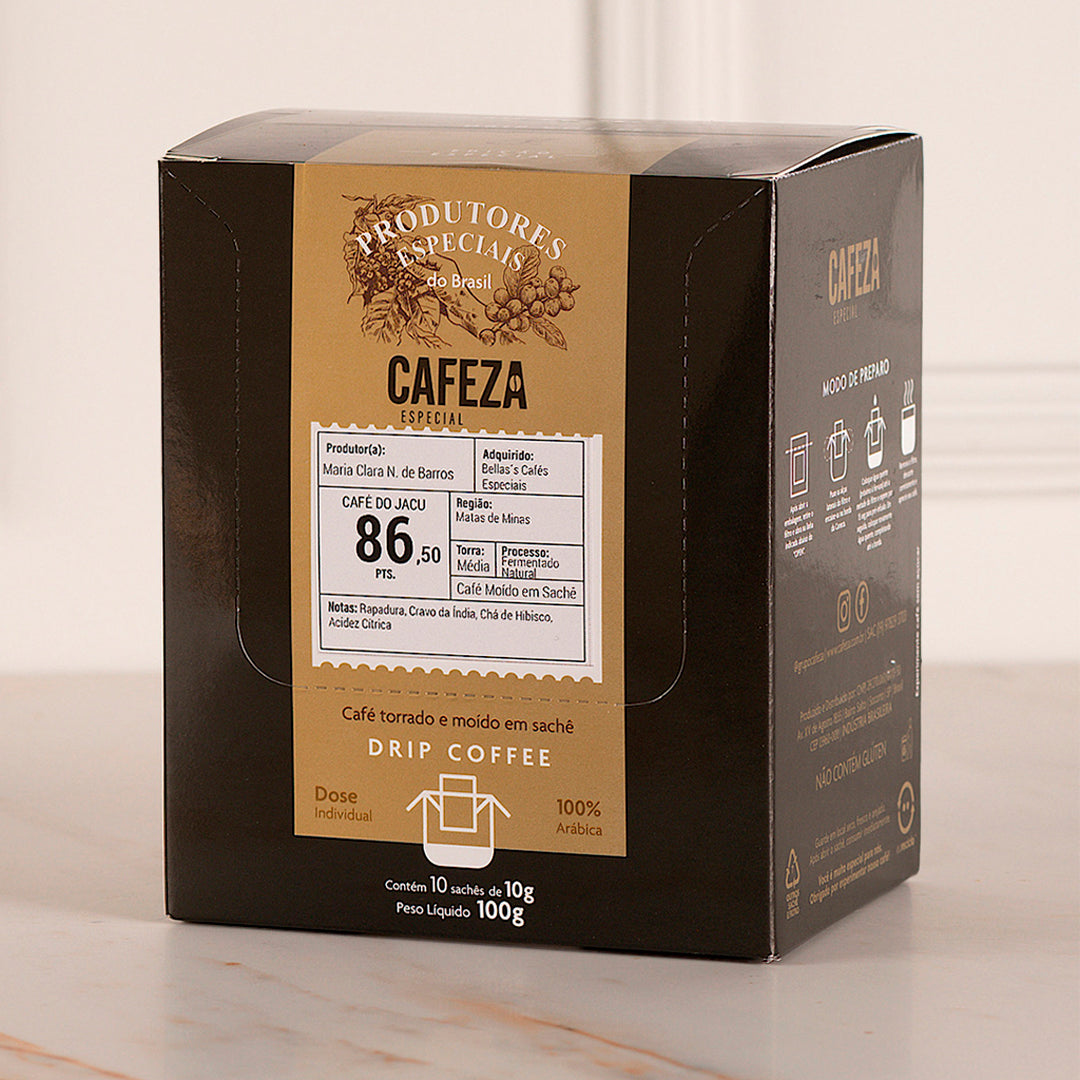 Café Especial Drip Coffee Café do Jacu 10g 10 unid.