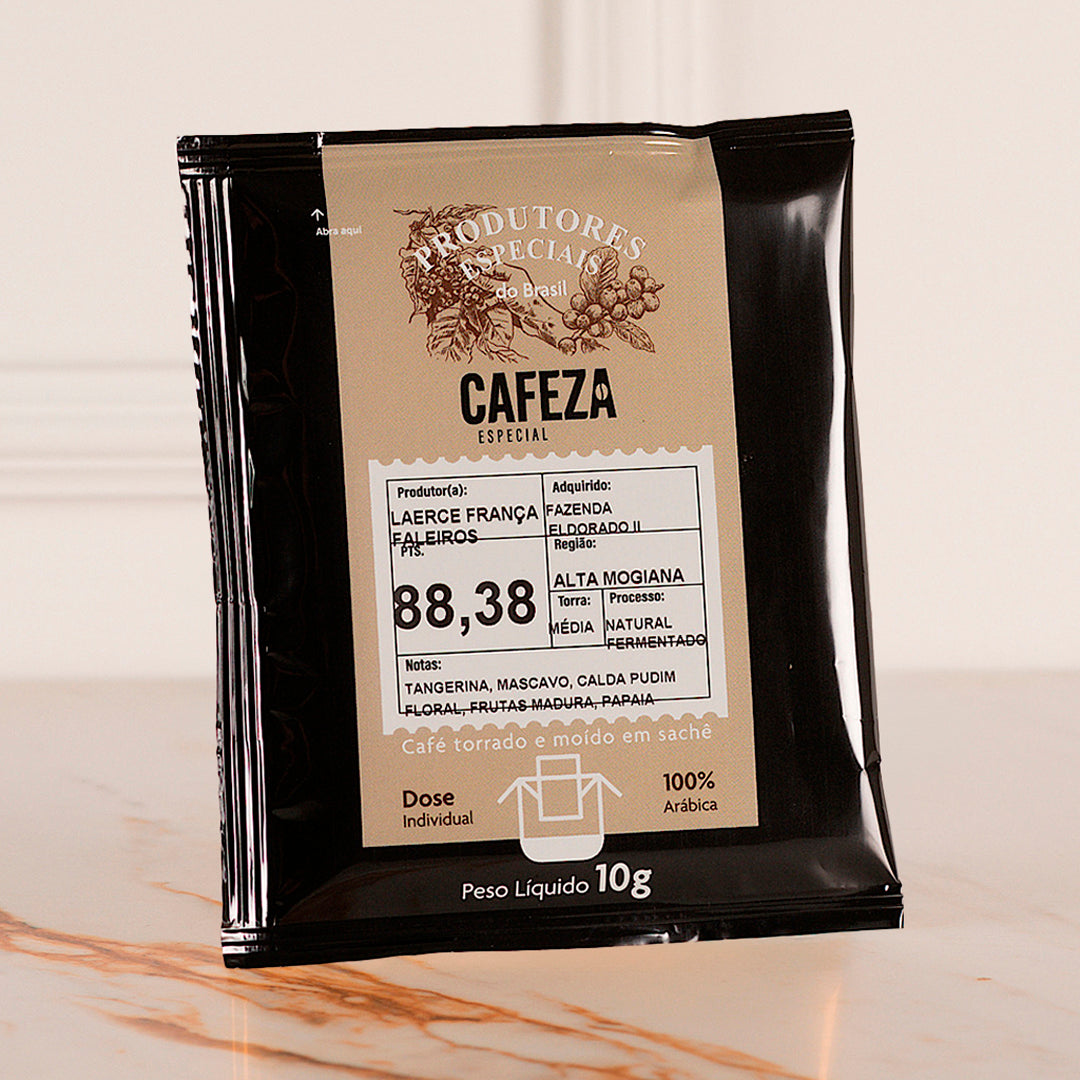 Café Especial Drip Coffee Produtores Especiais do Brasil 88,38 pts 10g 10 unid.