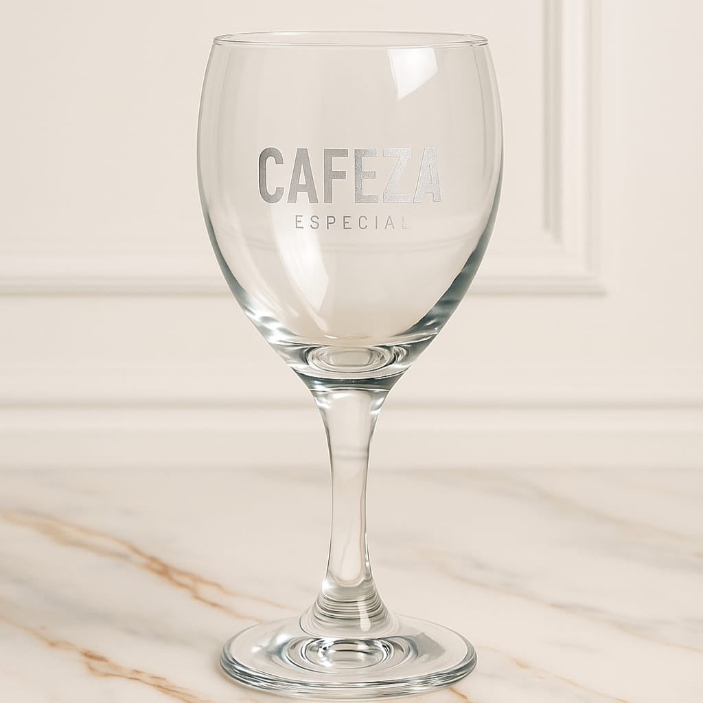 Taça Windsor jateada CAFEZA 300ml
