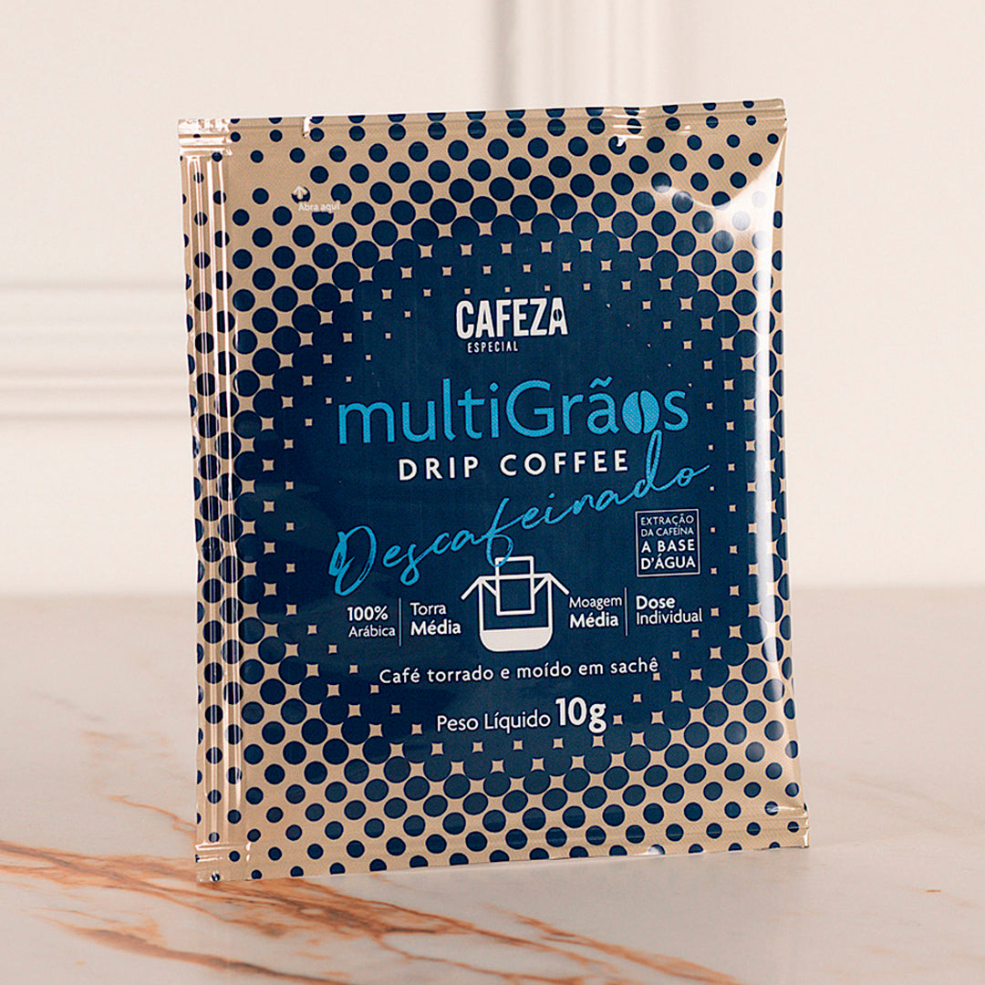 Café Especial Drip Coffee Exótico Descafeínado 85+ 10g 10 unid.