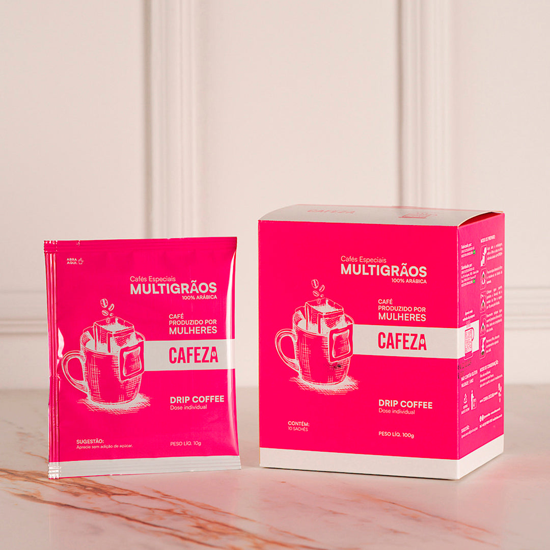 Drip Coffee Café Especial - 80+ MultiGrãos Produzido por Mulheres 10g 10 unidades