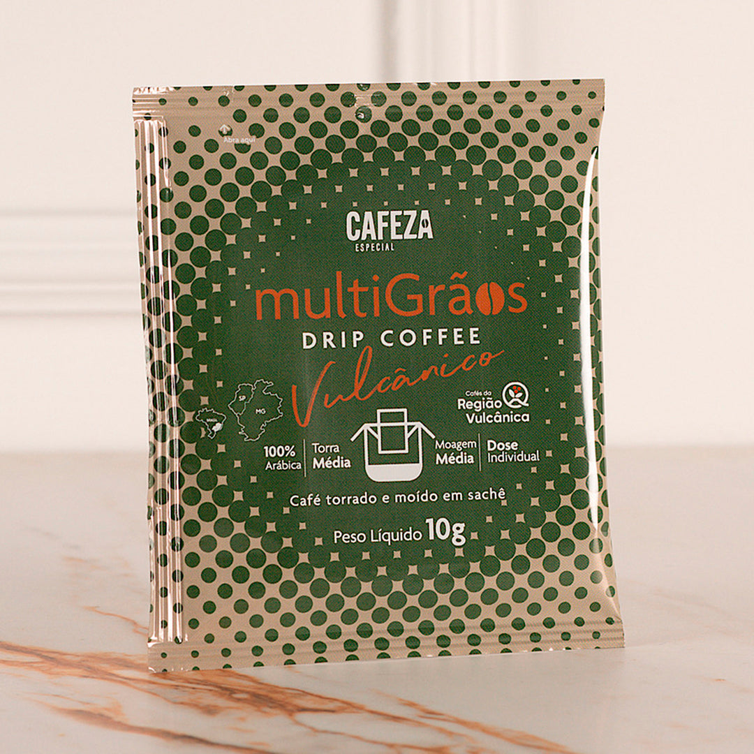 Café Especial Drip Coffee Exótico Vulcânico 85+ 10g 10 unid.