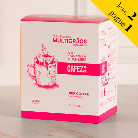 Drip Coffee Café Especial - 80+ MultiGrãos Produzido por Mulheres 10g 10 unid.