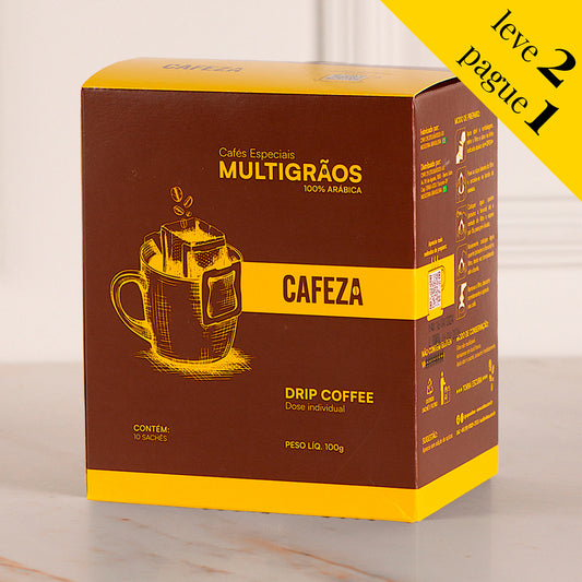 Drip Coffee Café Especial - 80+ MultiGrãos Produzido por Famílias 10g 10 unidades