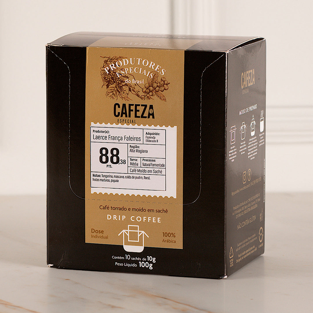 Drip Coffee Café Especial - Produtores Especiais do Brasil 88,38 pts 10g 10 unid.