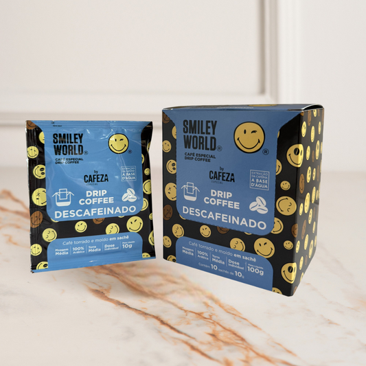 Café Especial Drip Coffee Smiley Descafeínado 85+ 10g 10 unid.