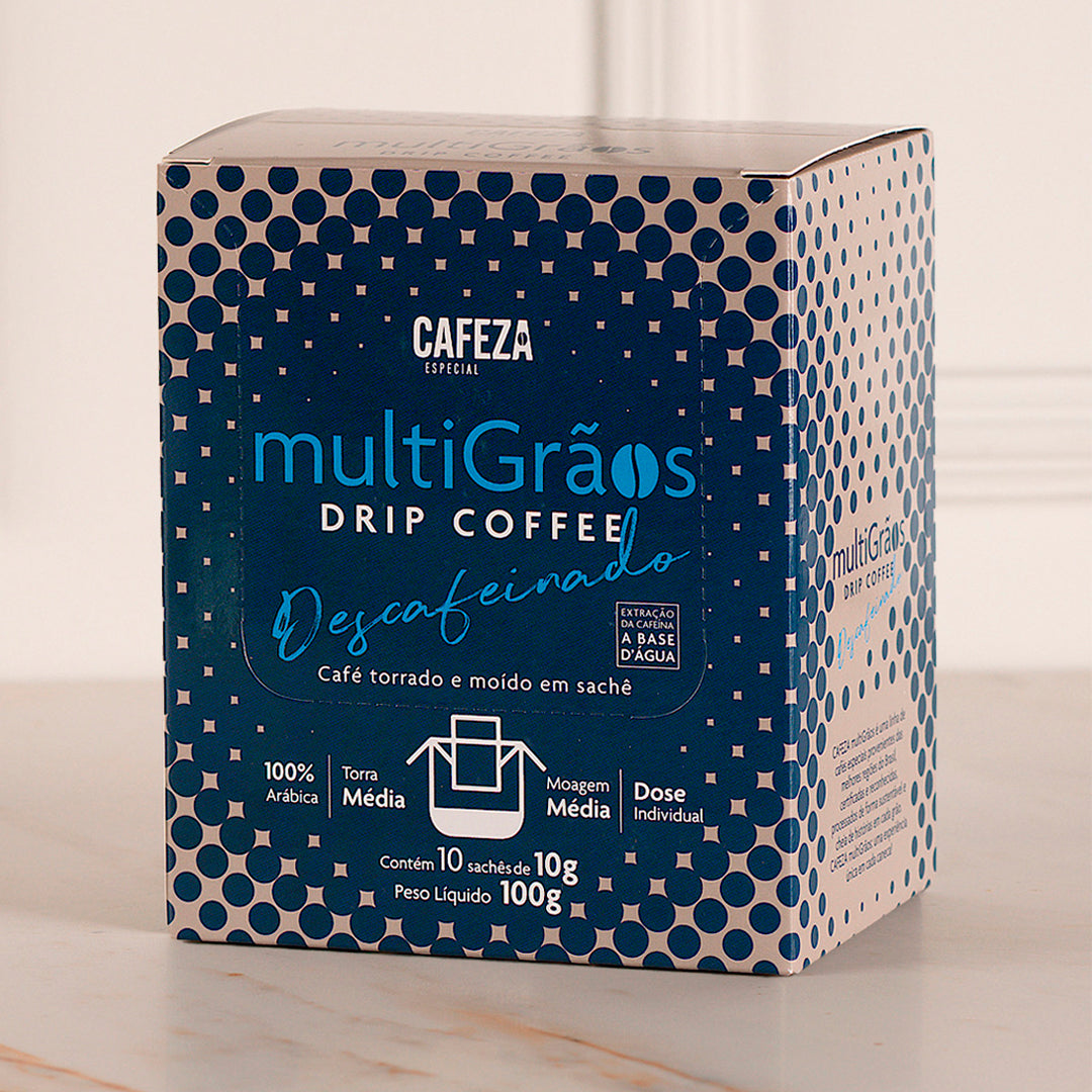 Café Especial Drip Coffee Exótico Descafeínado 85+ 10g 10 unid.