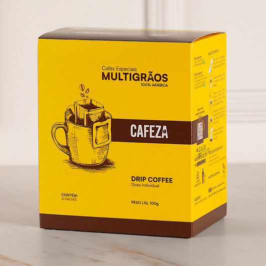 Drip Coffee Café Especial - 80+ MultiGrãos Produzido por Famílias 10g 10 unid.