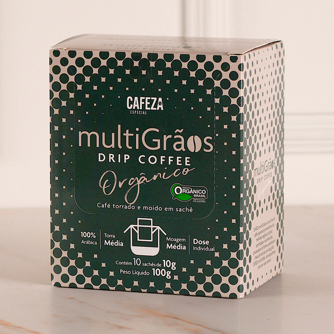 Café Especial Drip Coffee Exótico Orgânico 85+ 10g 10 unid.