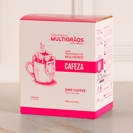 Drip Coffee Café Especial - 80+ MultiGrãos Produzido por Mulheres 10g 10 unid.