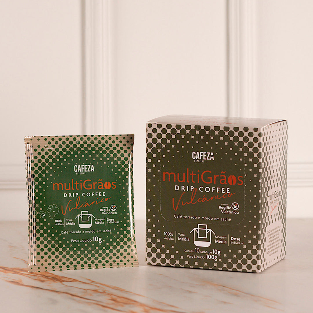Café Especial Drip Coffee Exótico Vulcânico 85+ 10g 10 unid.