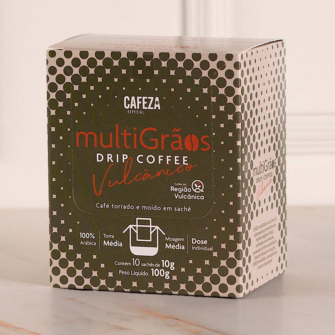 Café Especial Drip Coffee Exótico Vulcânico 85+ 10g 10 unid.